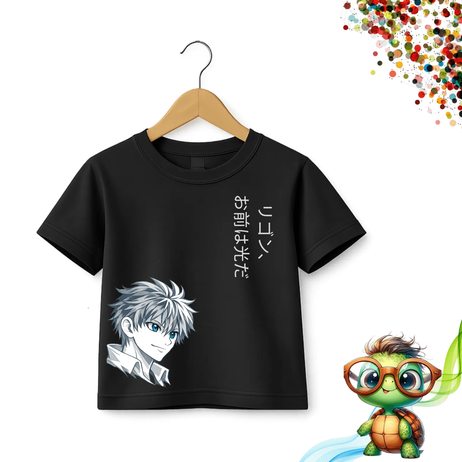 Miyuki Kazuya Anime theme Kids T-Shirt