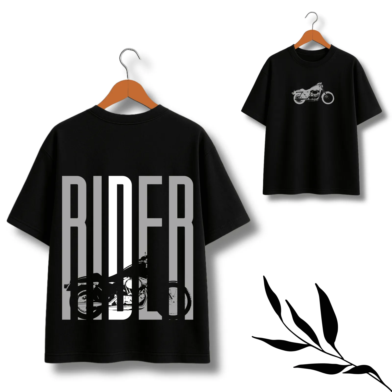 Rider Theme Black T-Shirt