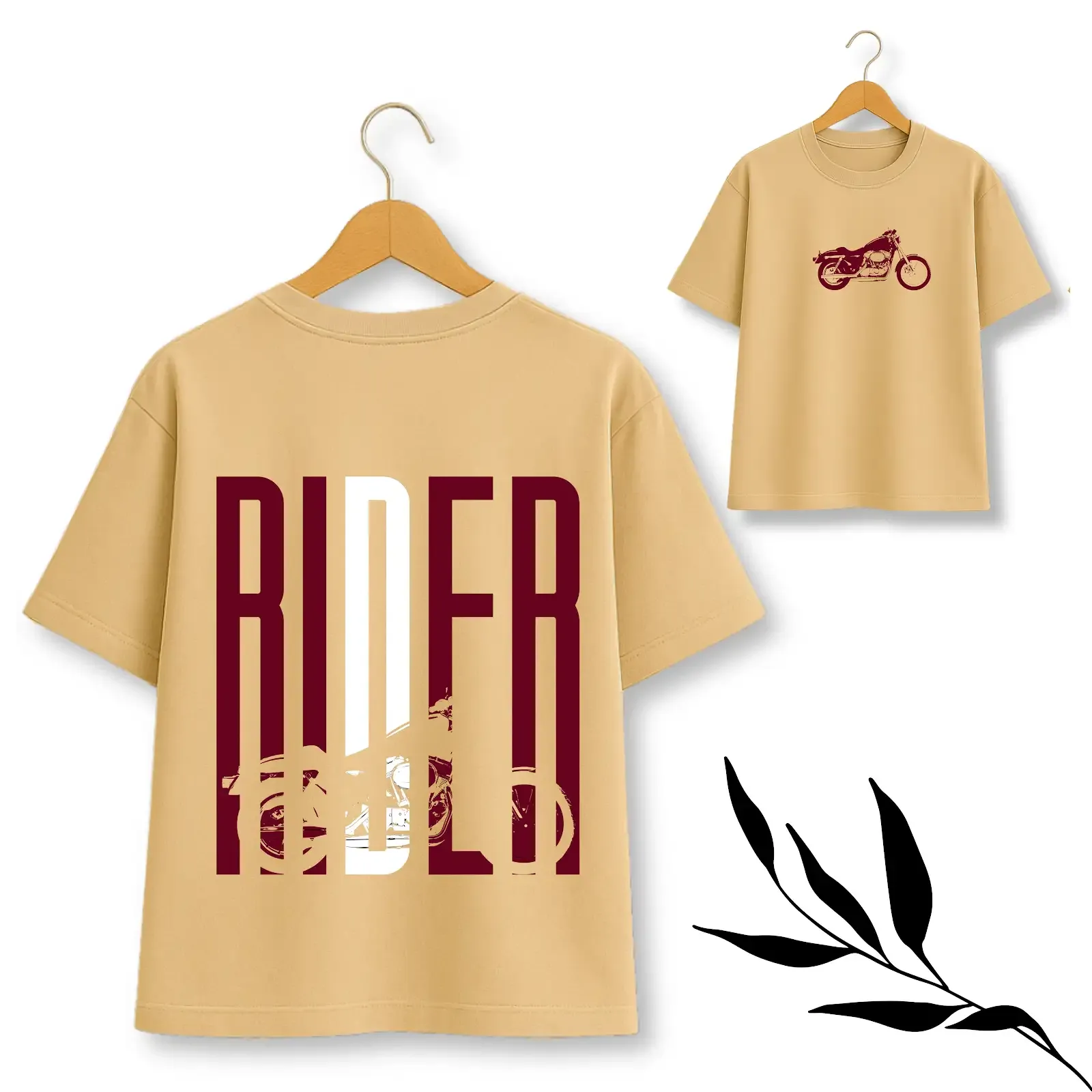 Rider Theme Beige T-Shirt