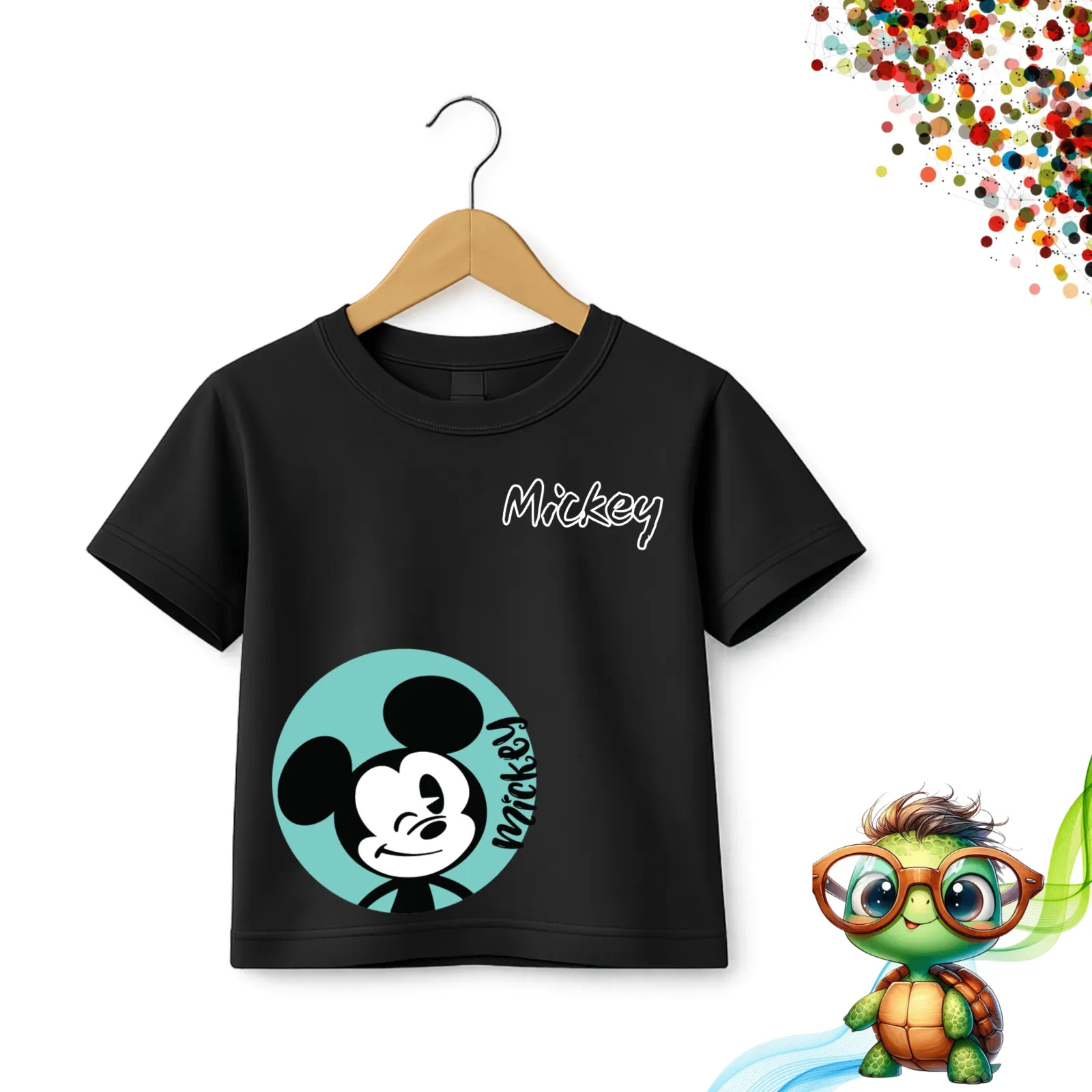 Mickey Theme Black
