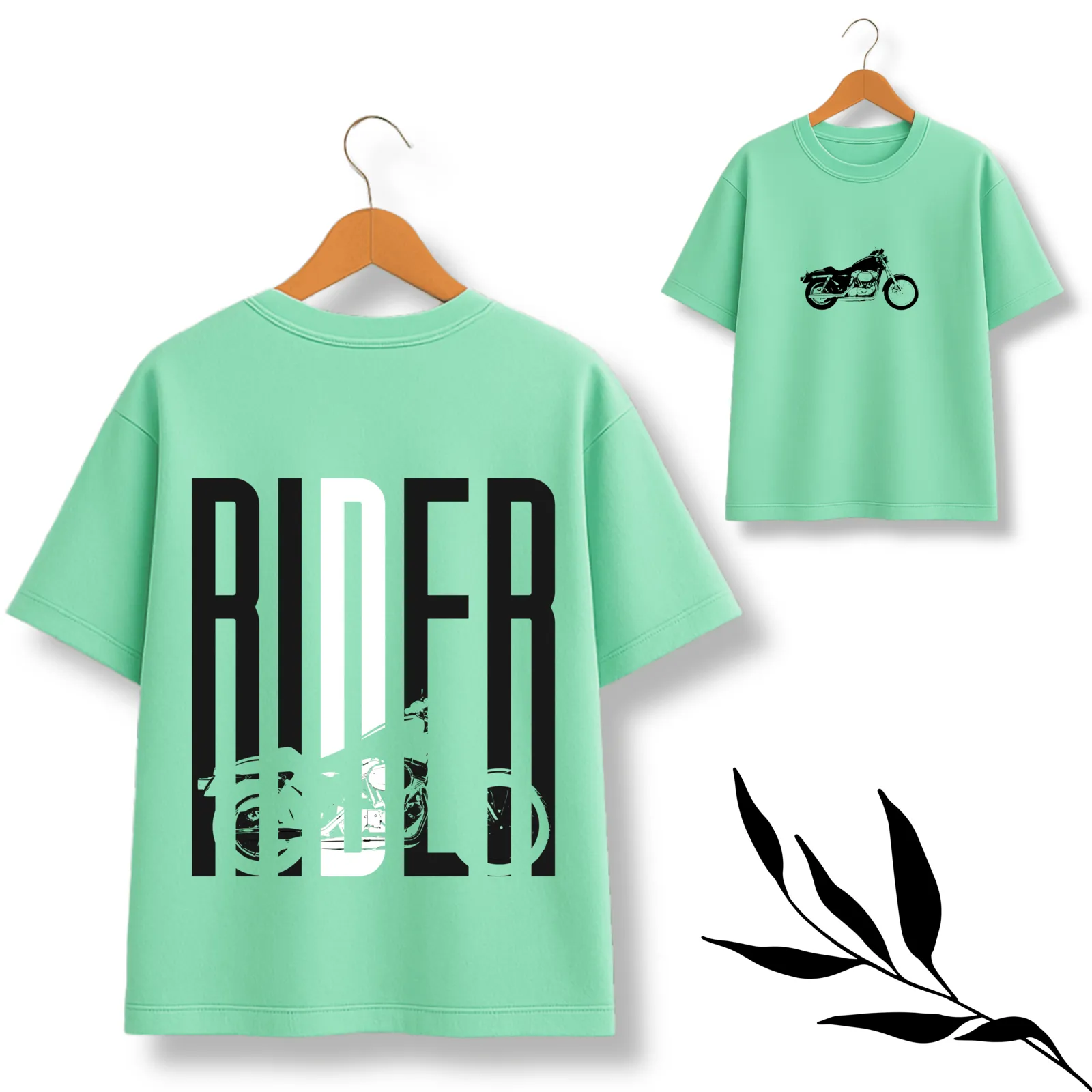 Rider Theme Mint Green T-Shirt